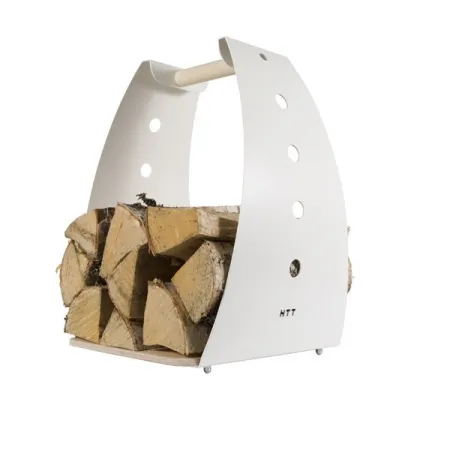 Cesta para leña HONKA - Blanca