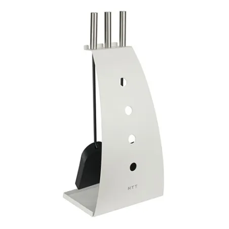 Honka wood stove companion set - White