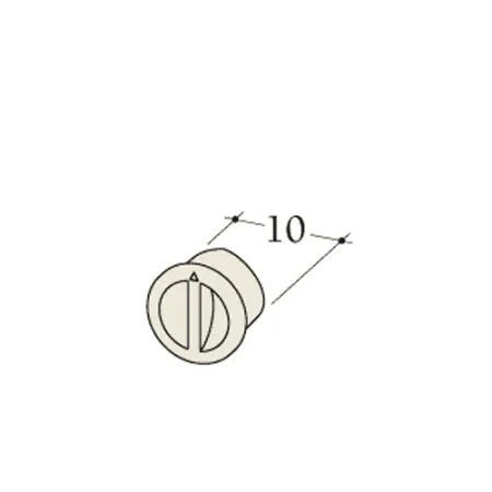 Esquema de un tapón para codo 90° con orificio lateral diámetro 180 mm para acumulador Durasic