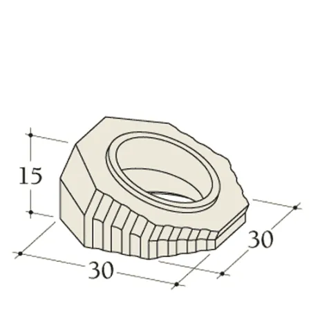 Dimensioned diagram of a 22.5° elbow diameter 180 mm for Durasic accumulator