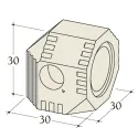 Codo 90° Durasic Ø 180 mm - Con orificio lateral