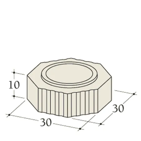 Esquema acotado de un tramo recto 10 cm diámetro 180 mm para acumulador Durasic