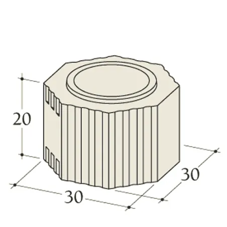 Esquema acotado de un tramo recto 20 cm diámetro 180 mm para acumulador Durasic