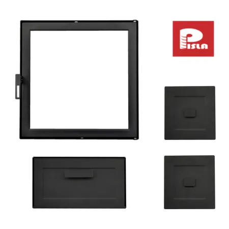 Pack Pisla serie 301 negro - Sin puerta de horno