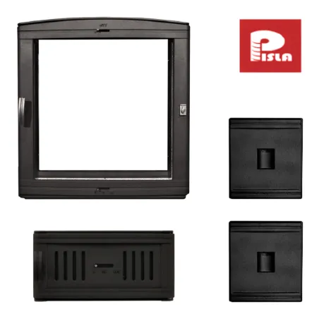 Pack Pisla serie 501 negro - Sin puerta de horno