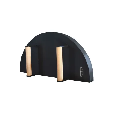 Insulating door for wood-fired oven