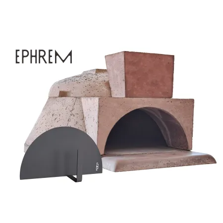 Horno de pizza y de pan L'Authentique Pizzaiolo- Con puerta de fundición de dos hojas