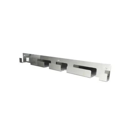 Stainless steel wall rack for accessories