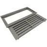 HTT 3K grate with frame - Detail