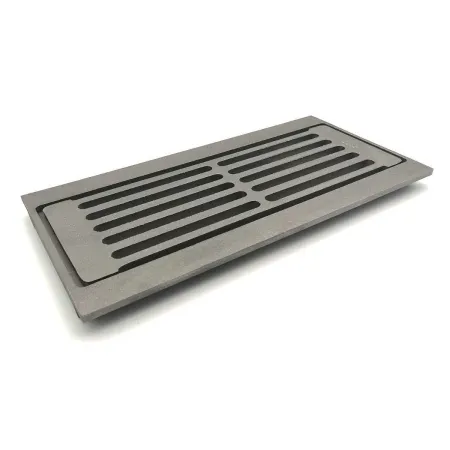 HTT 3K grate with frame - Front