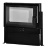 Firebox door on legs 66 x 44 cm - With air inlet