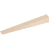 Small thin wooden shim for tiling and masonry joints