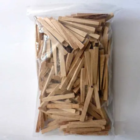 Bolsa de 250 cuñas de madera de 0-8.5 mm