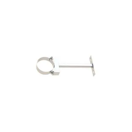 Adjustable wall bracket, 0.6 mm stainless steel