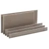 Cast refractory slab (GussSchamotte) 1200x500x25 mm