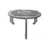 Bali plancha fire pit - With storage