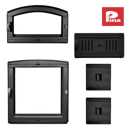 Pisla 501 series pack, black - With oven door