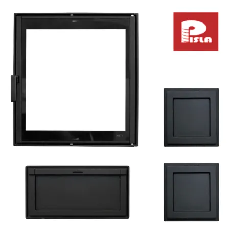 Pisla 601 series pack, black - Without oven door