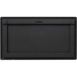 Pack Pisla série 601 noire - Sans porte de four - Porte de ramonage HTT 612