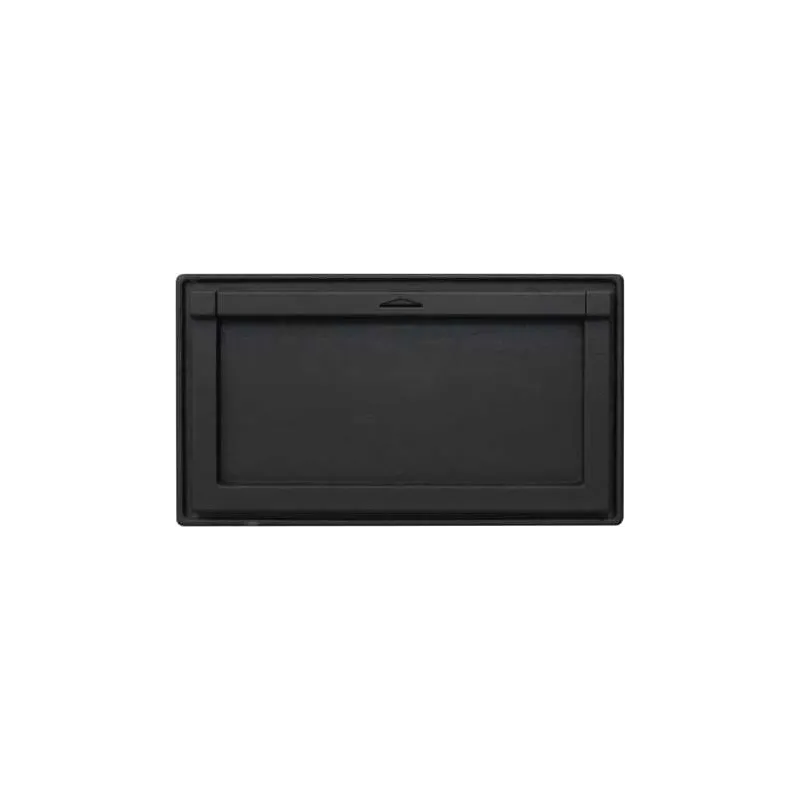 Pack Pisla série 601 noire - Sans porte de four - Porte de ramonage HTT 612