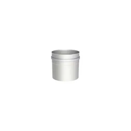Pared simple inox 0,6 mm - Racor de salida de estufa