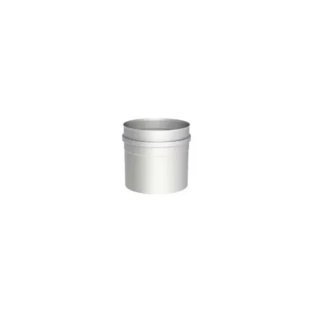 Pared simple inox 0,6 mm - Racor de salida de estufa