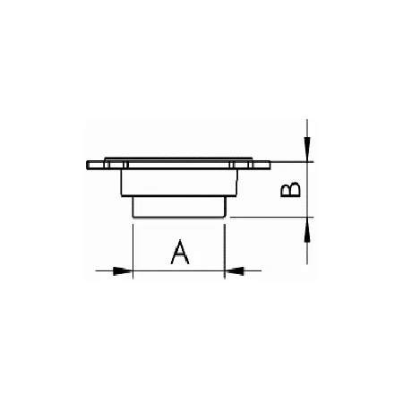 Vertical air outlet