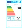Eurotherm 12 Automatic cast iron firebox energy data sheet - 18.5 kW / 20 kg