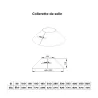 Diagram of storm collar - Stainless steel