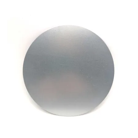 Stainless steel disc for making a soot door