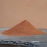 Arcilla pura roja - Muestra en montón