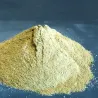 Montoncito de enlucido de acabado amarillo de arcilla