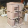 Masonry firebox XL (10-20 kg) with oven
