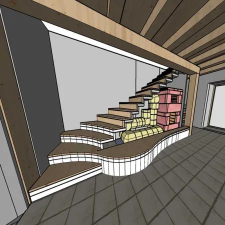 Bespoke masonry heater design