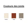 Finitions des joints - Poêle Amanda