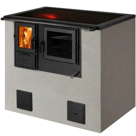 "Helmi" Cocina de masa en kit - Enlucido gris