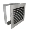Grille de ventilation en inox - Cadre