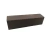 Ladrillo refractario denso negro 220 x 55 x 55 mm - 37% de alúmina