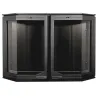 Puerta de hogar HTT 520 Negra