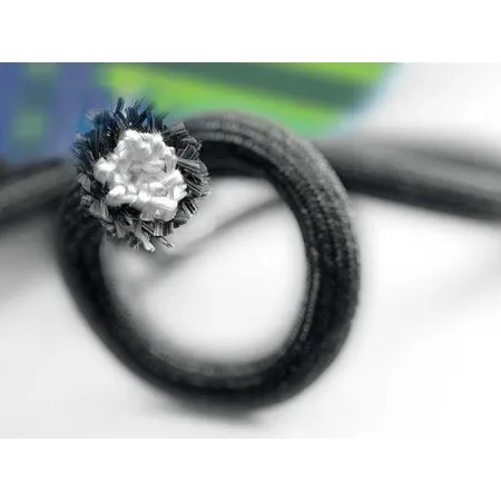 Trenza de fibra de vidrio densa reforzada con inox- En rollo