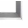 Cadre de porte inox 45° pour foyer GO13 67/38