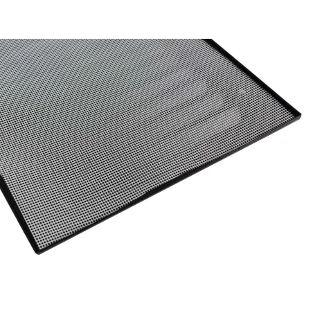 Rejilla cuadrada de ventilación de aluminio - Negra