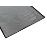 Rejilla cuadrada de ventilación de aluminio - Negra