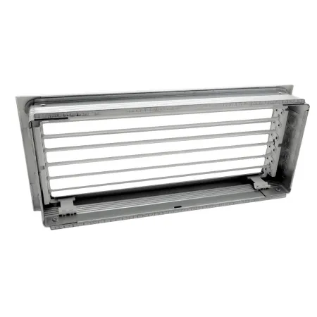 Warm air grille - Stainless steel