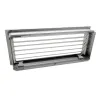 Warm air grille - Stainless steel