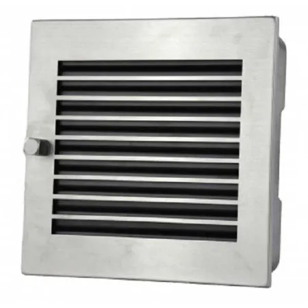 Rejilla de aire caliente - De inox