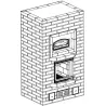 Cast iron hardware version - Amanda bricks