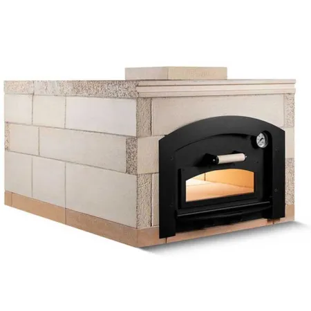 Foto del horno en kit Remus montado con su puerta