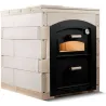 Foto del horno en kit Remus Duo montado con su puerta doble