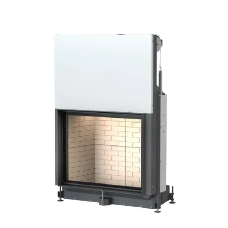Brunner Stil 75/90 insert firebox - Lift-up door